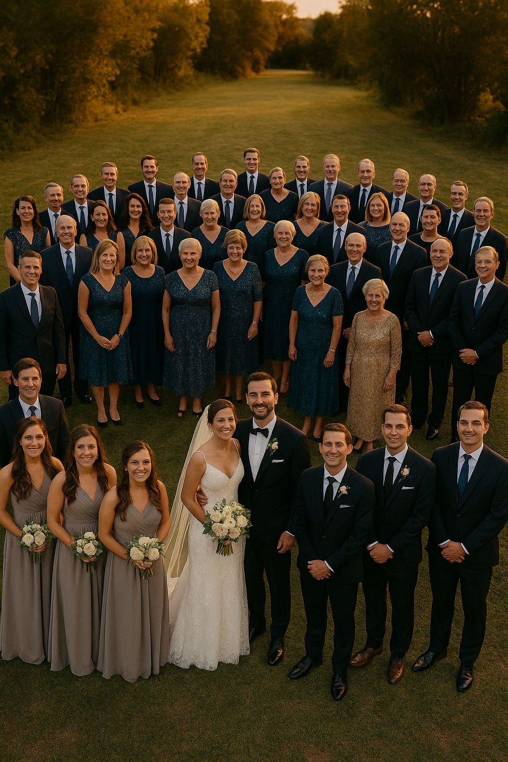 Drone Wedding Photos